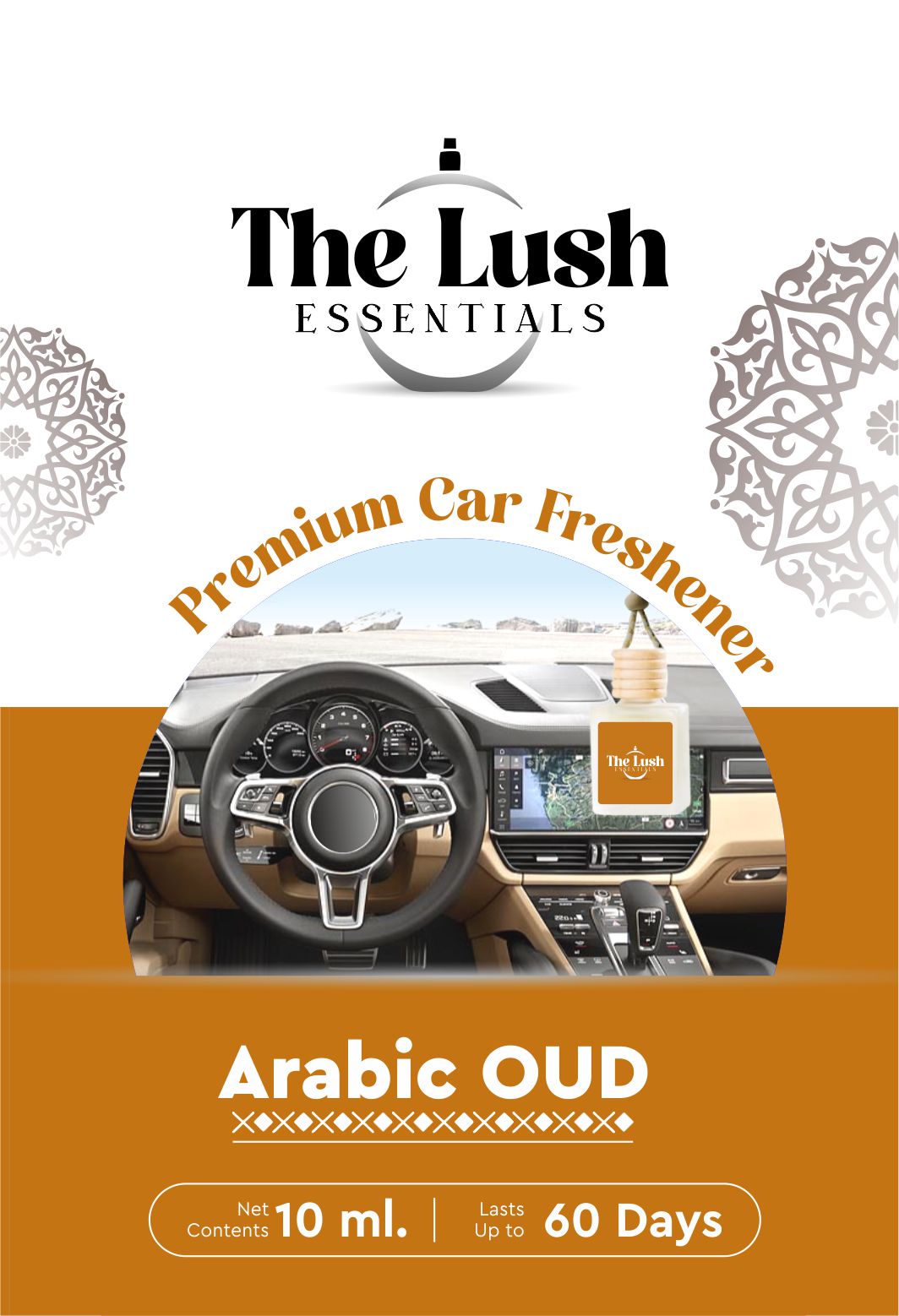 Arabic Oud-Car Air Freshener 10 mL "The Best You Can Get" FREE SHIPPING