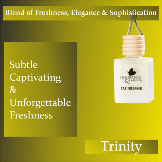 Trinity-Car Air Freshener 10 mL "Blend of Freshness, Elegance & Sophistication" FREE SHIPPING